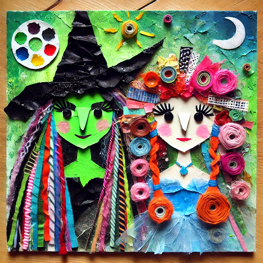 Wicked-inspired witch portraits from the morning camp session